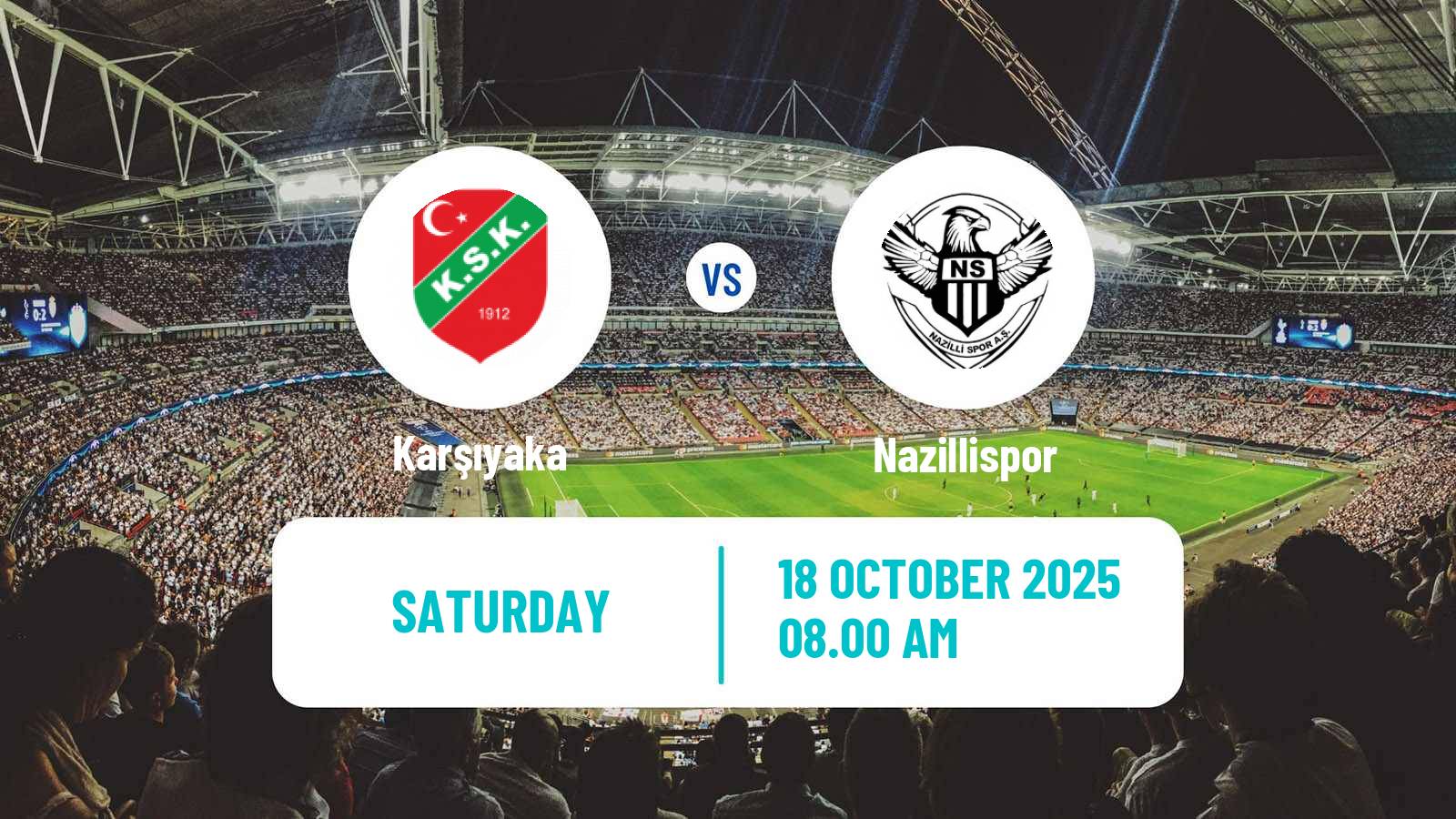 Football Turkish 3 Lig Group 4 Karşıyaka - Nazillispor
