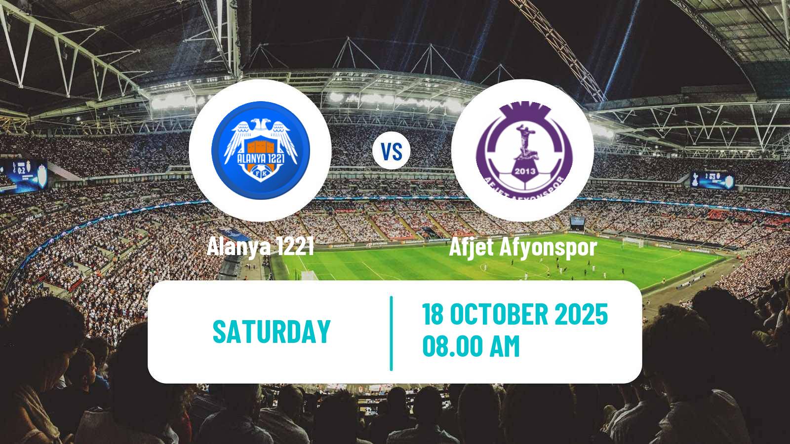 Football Turkish 3 Lig Group 4 Alanya 1221 - Afjet Afyonspor
