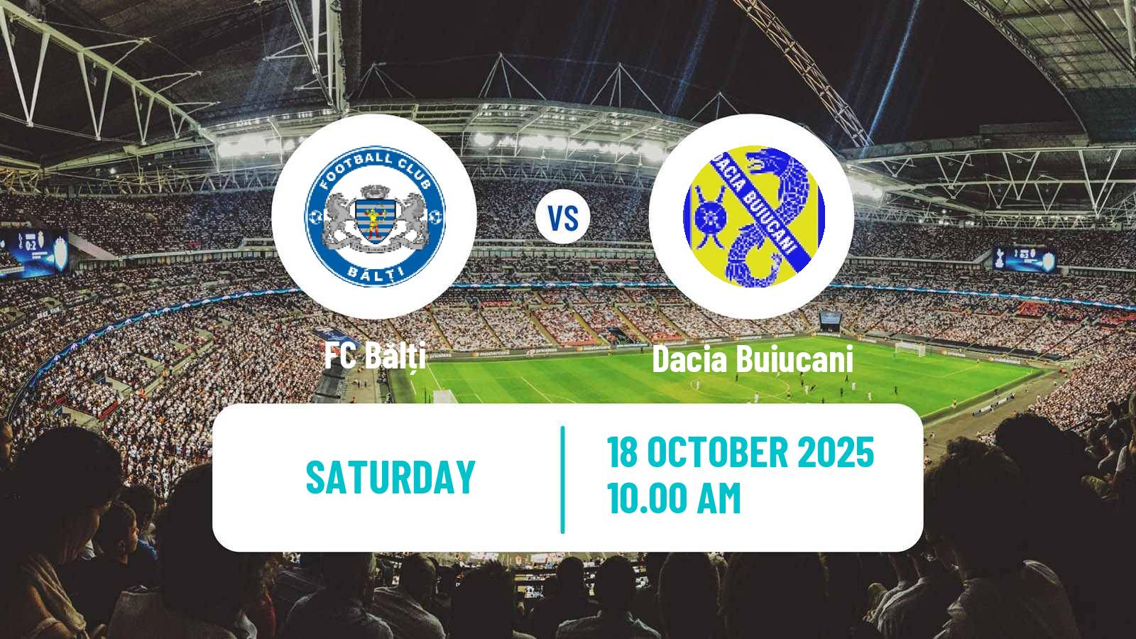 Football Moldovan Super Liga Bălți - Dacia Buiucani