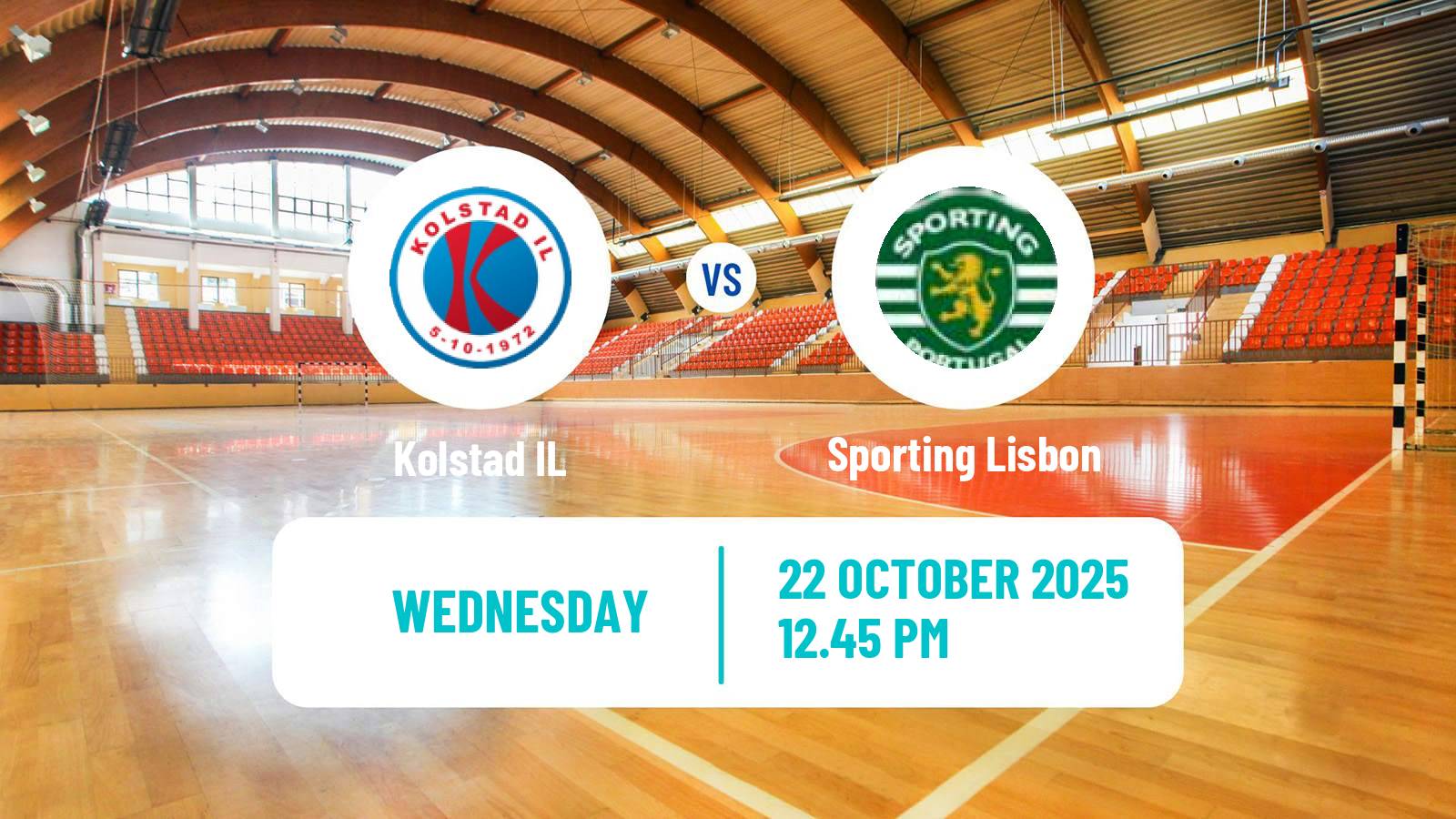 Handball EHF Champions League Kolstad - Sporting Lisbon