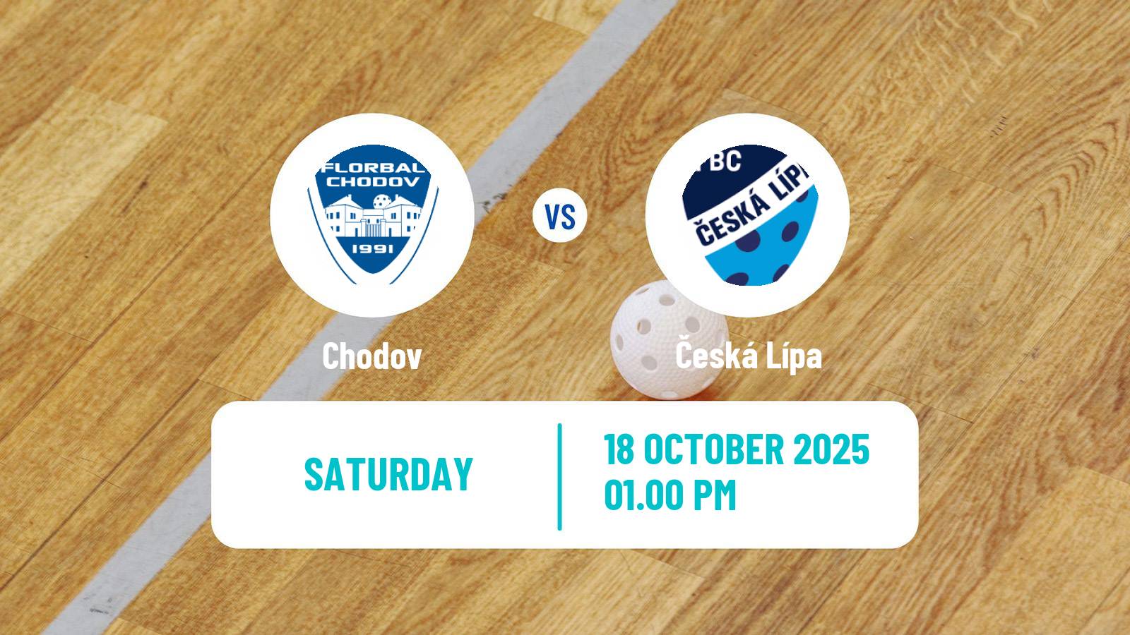 Floorball Czech Superliga Floorball Chodov - Česká Lípa