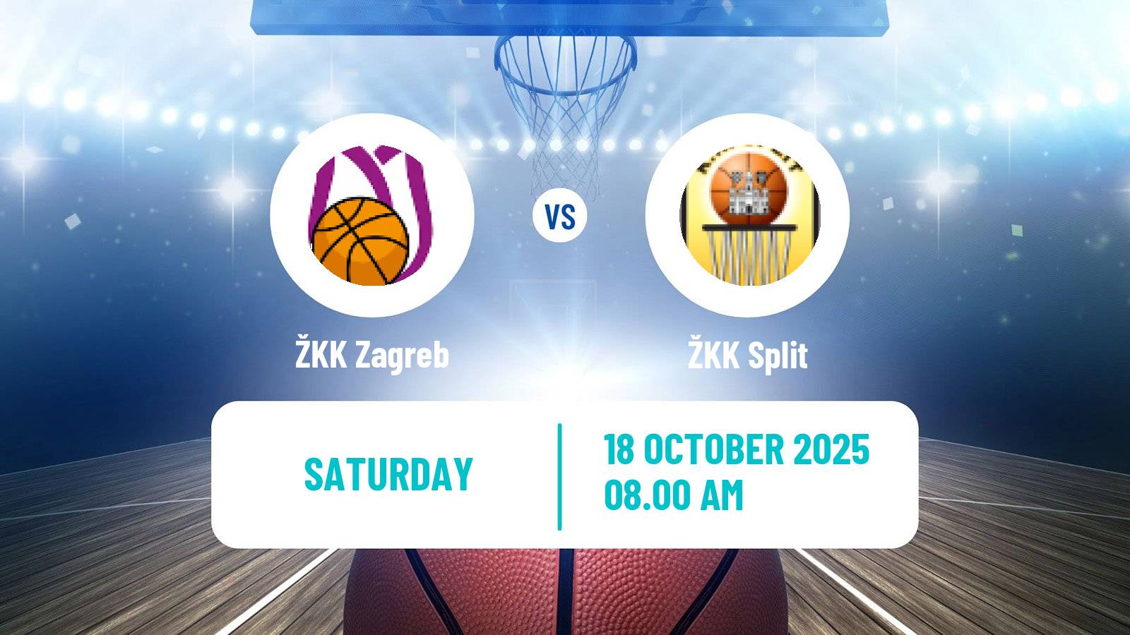 Basketball Croatian Premijer Liga Basketball Women Zagreb - Split