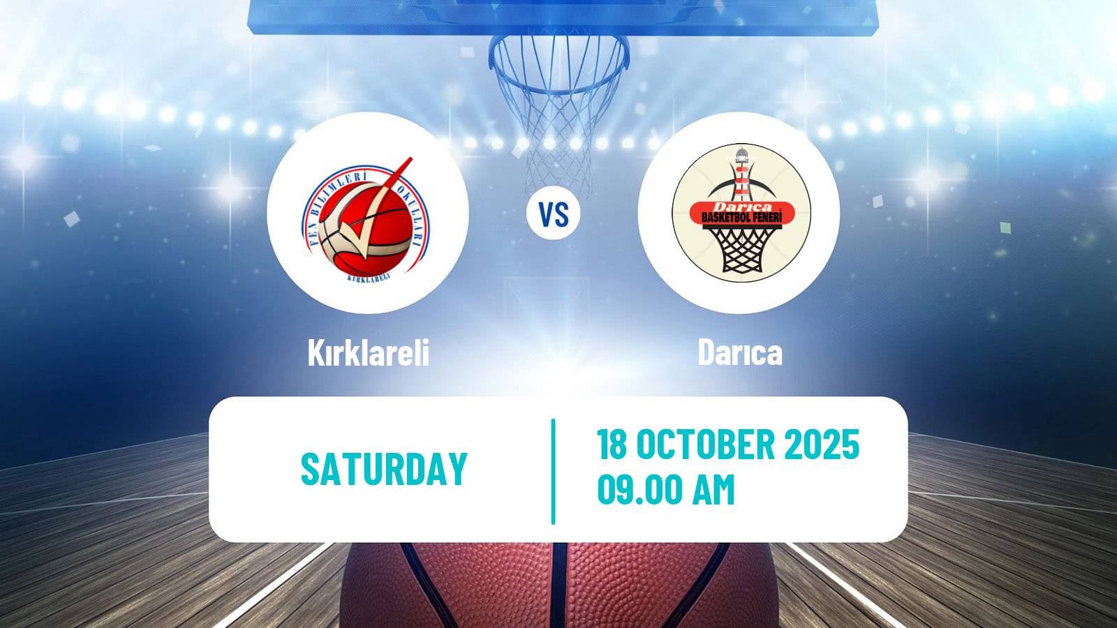 Basketball Turkish TKBL Women Kırklareli - Darıca Basketball Turkish TKBL Women Kırklareli - Darıca