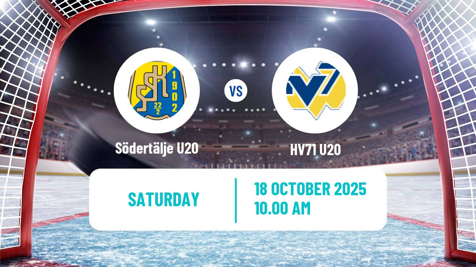 Hockey Swedish Superelit U20 Hockey Södertälje U20 - HV71 U20