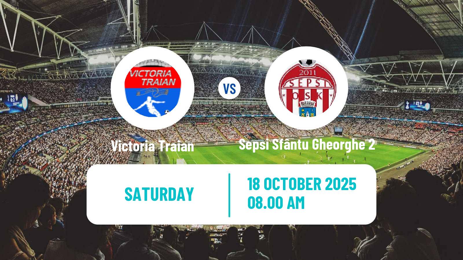 Football Romanian Liga 3 - Seria 2 Victoria Traian - Sepsi Sfântu Gheorghe 2