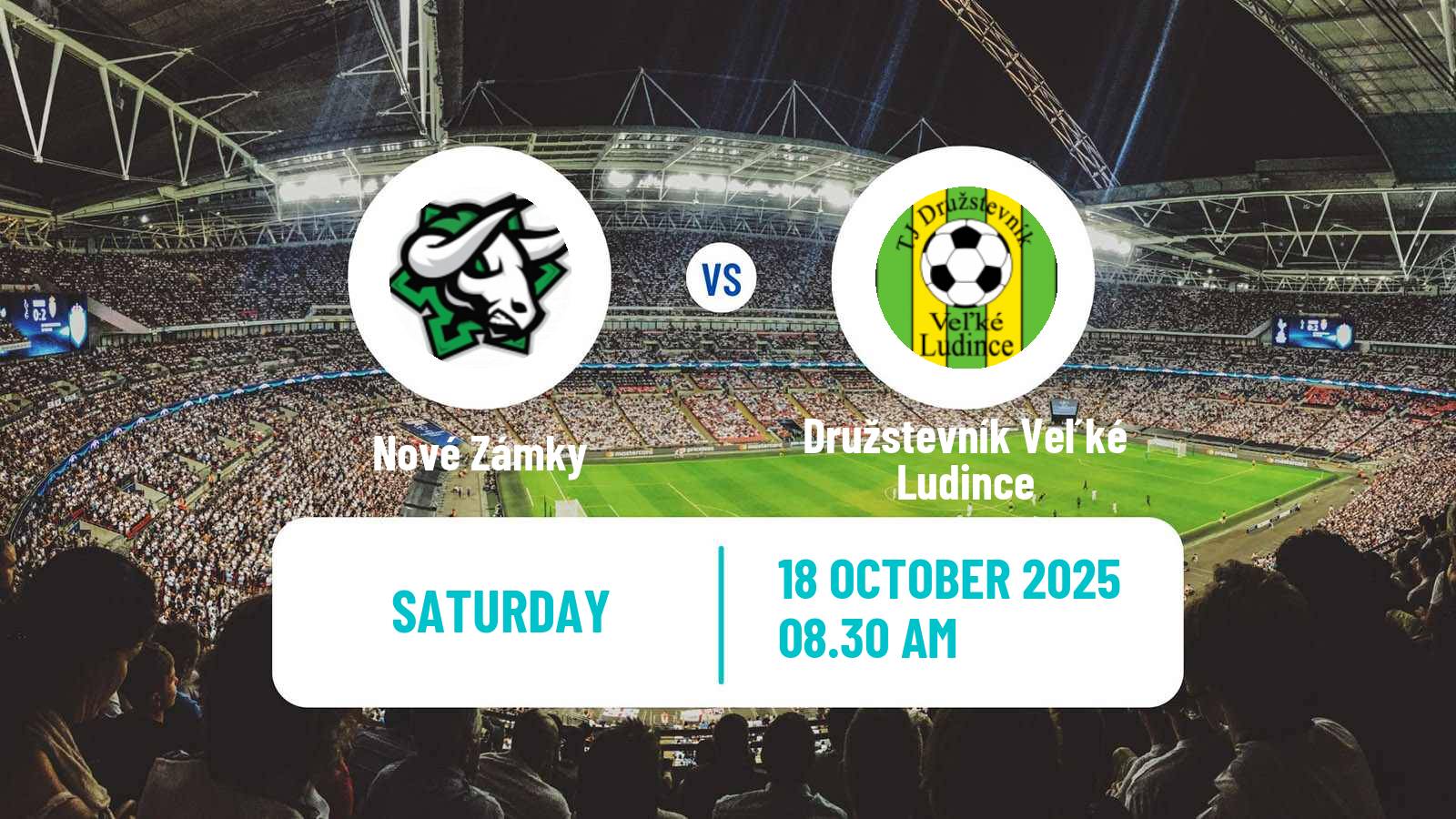 Football Slovak 3 Liga West Nové Zámky - Družstevník Veľké Ludince