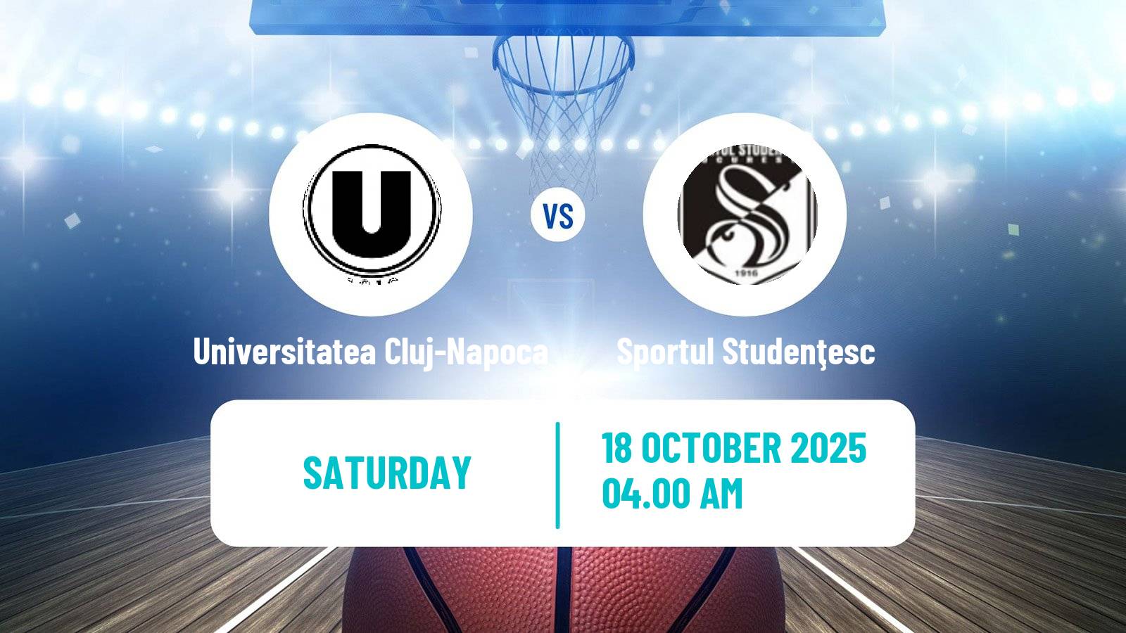 Basketball Romanian Liga National Basketball Women Universitatea Cluj-Napoca - Sportul Studenţesc