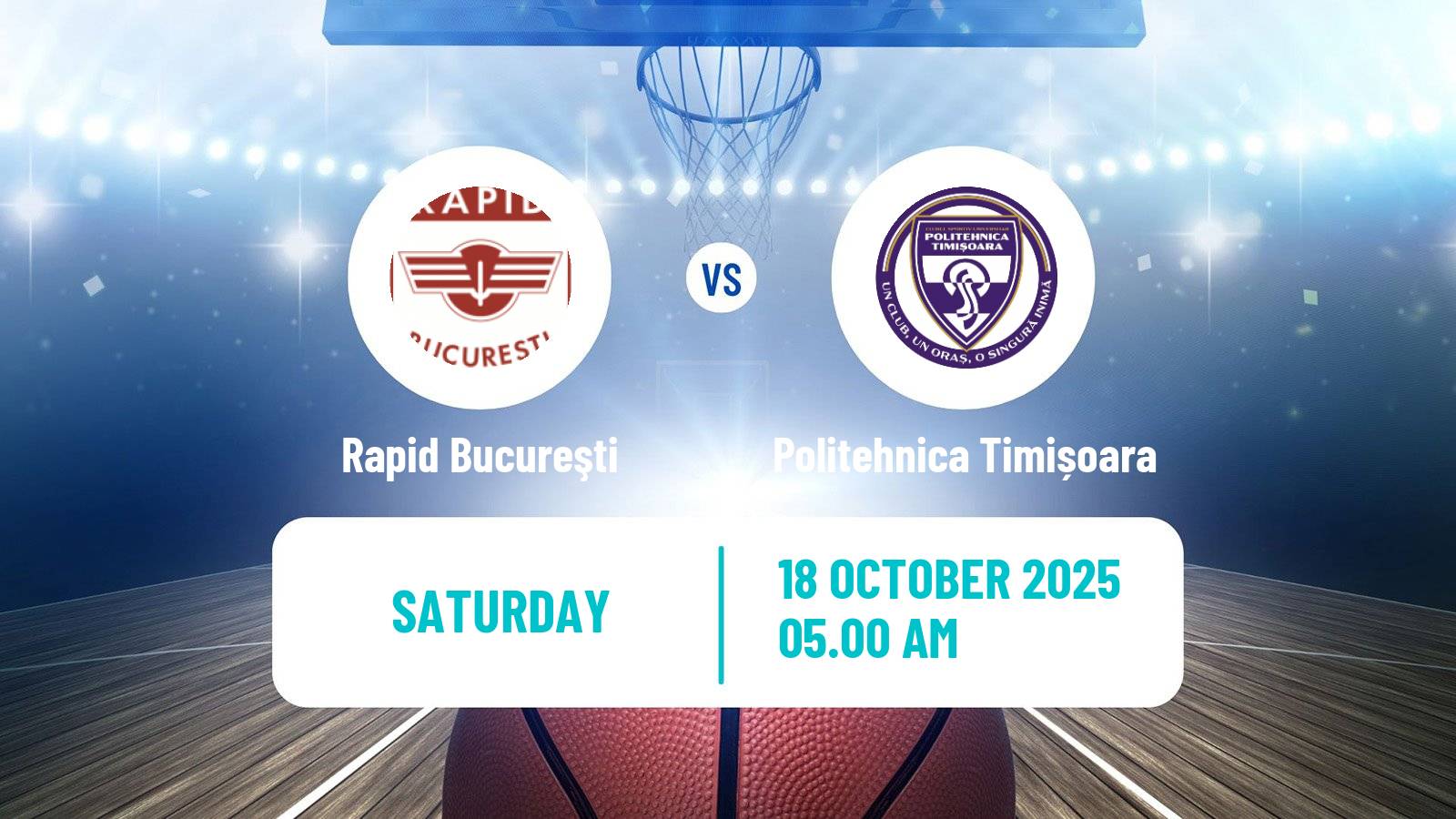 Basketball Romanian Liga National Basketball Women Rapid Bucureşti - Politehnica Timișoara