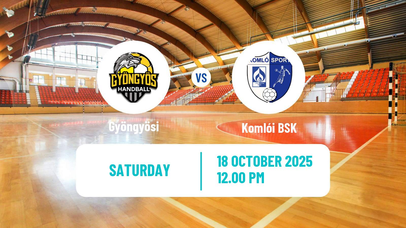 Handball Hungarian Division 1 Handball Gyöngyösi - Komlói BSK