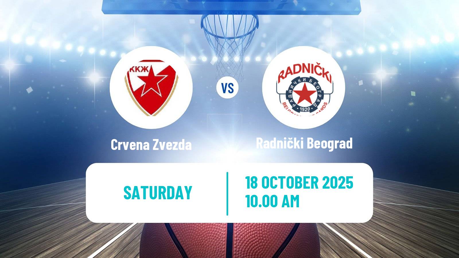 Basketball Serbian 1 ZLS Basketball Women Crvena Zvezda - Radnički Beograd