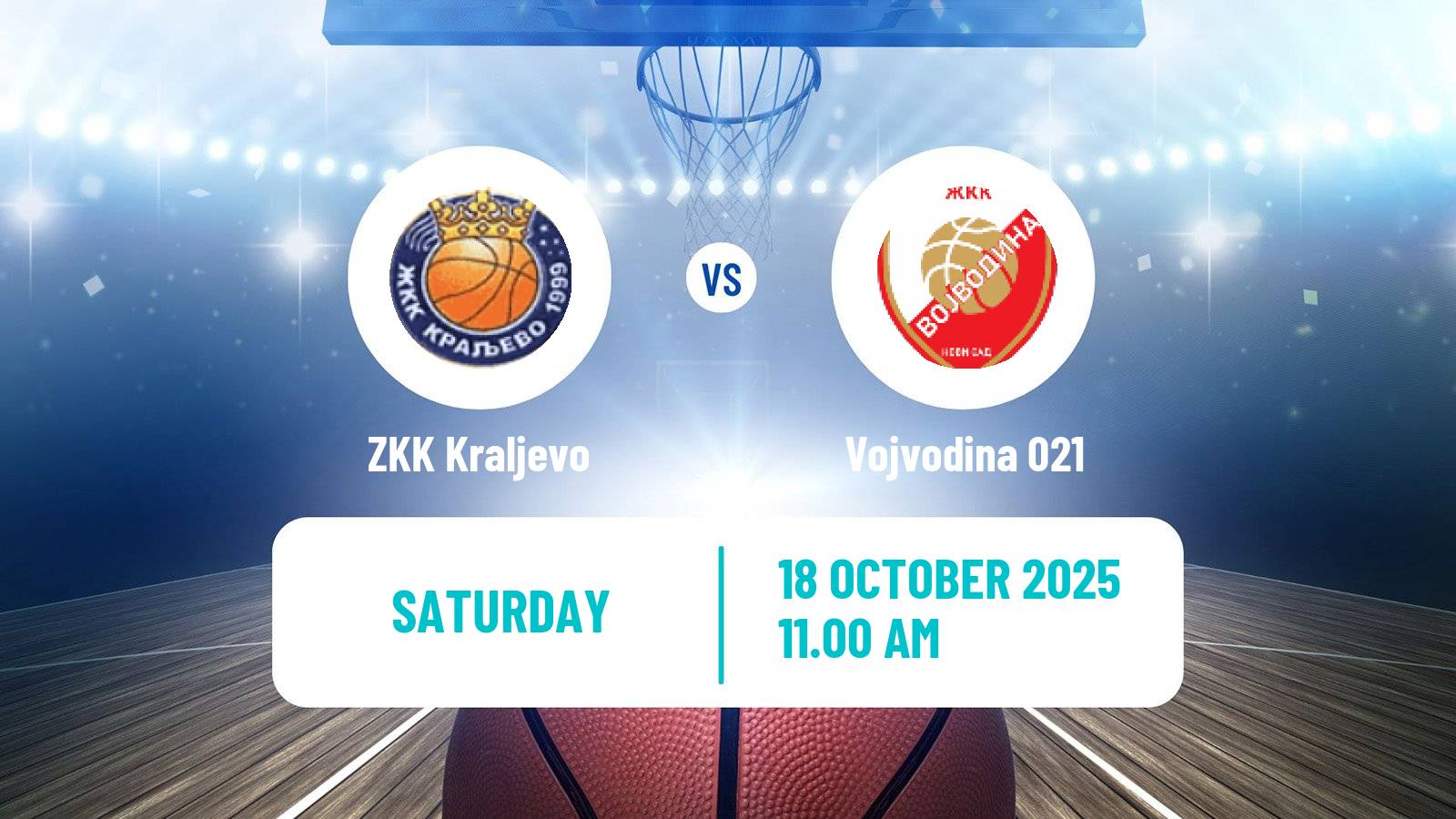 Basketball Serbian 1 ZLS Basketball Women Kraljevo - Vojvodina 021