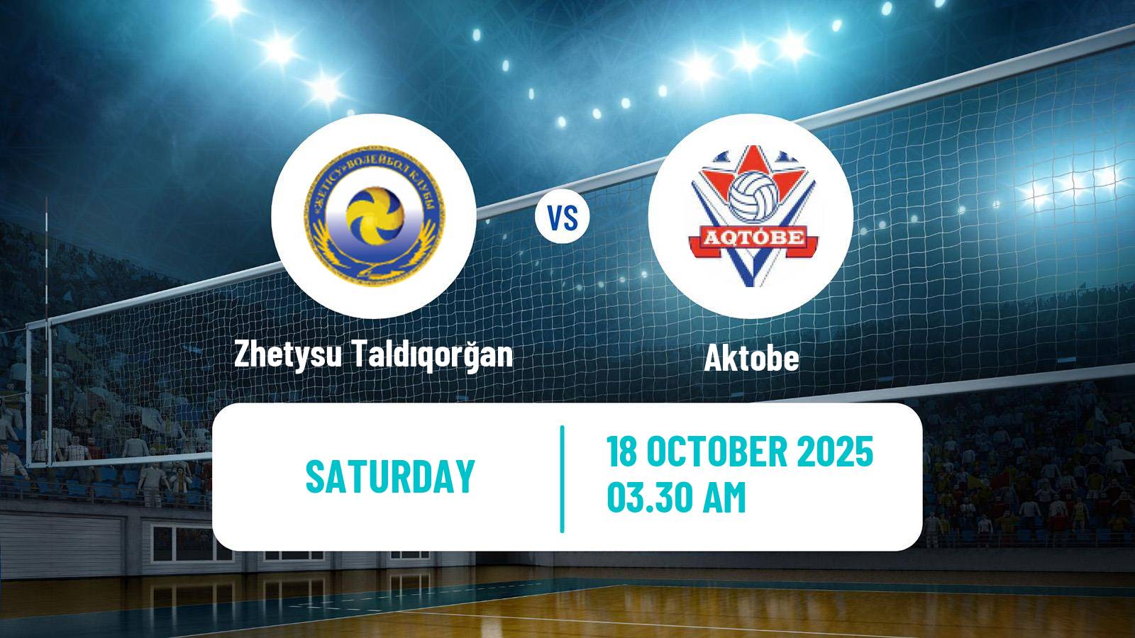 Volleyball Kazakh National League Volleyball Women Zhetysu Taldıqorğan - Aktobe