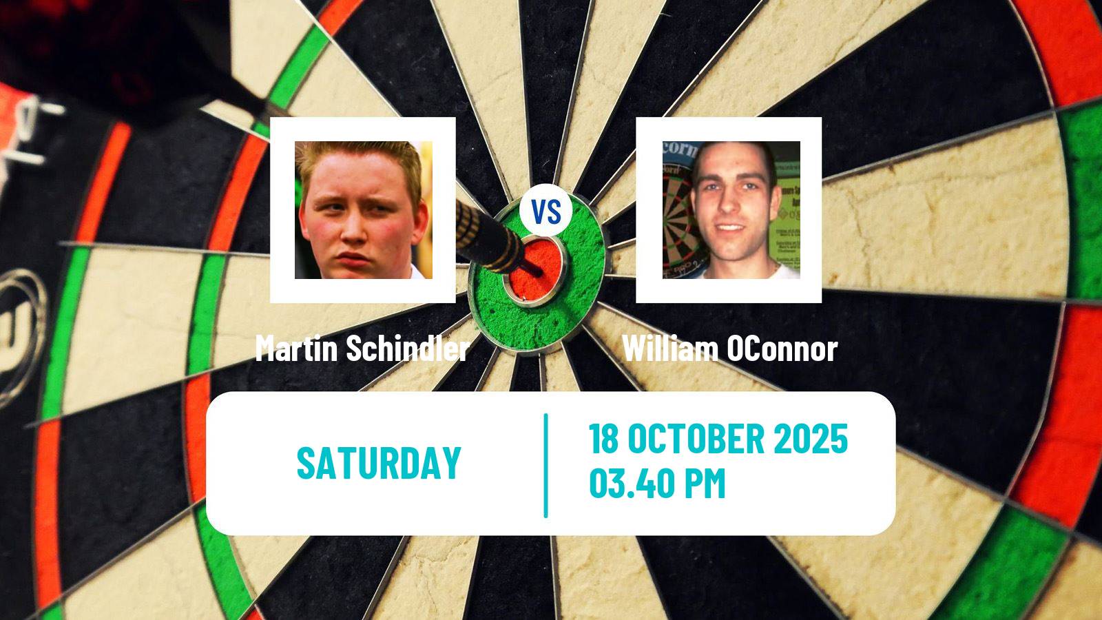 Darts European Tour 14 Martin Schindler - William OConnor