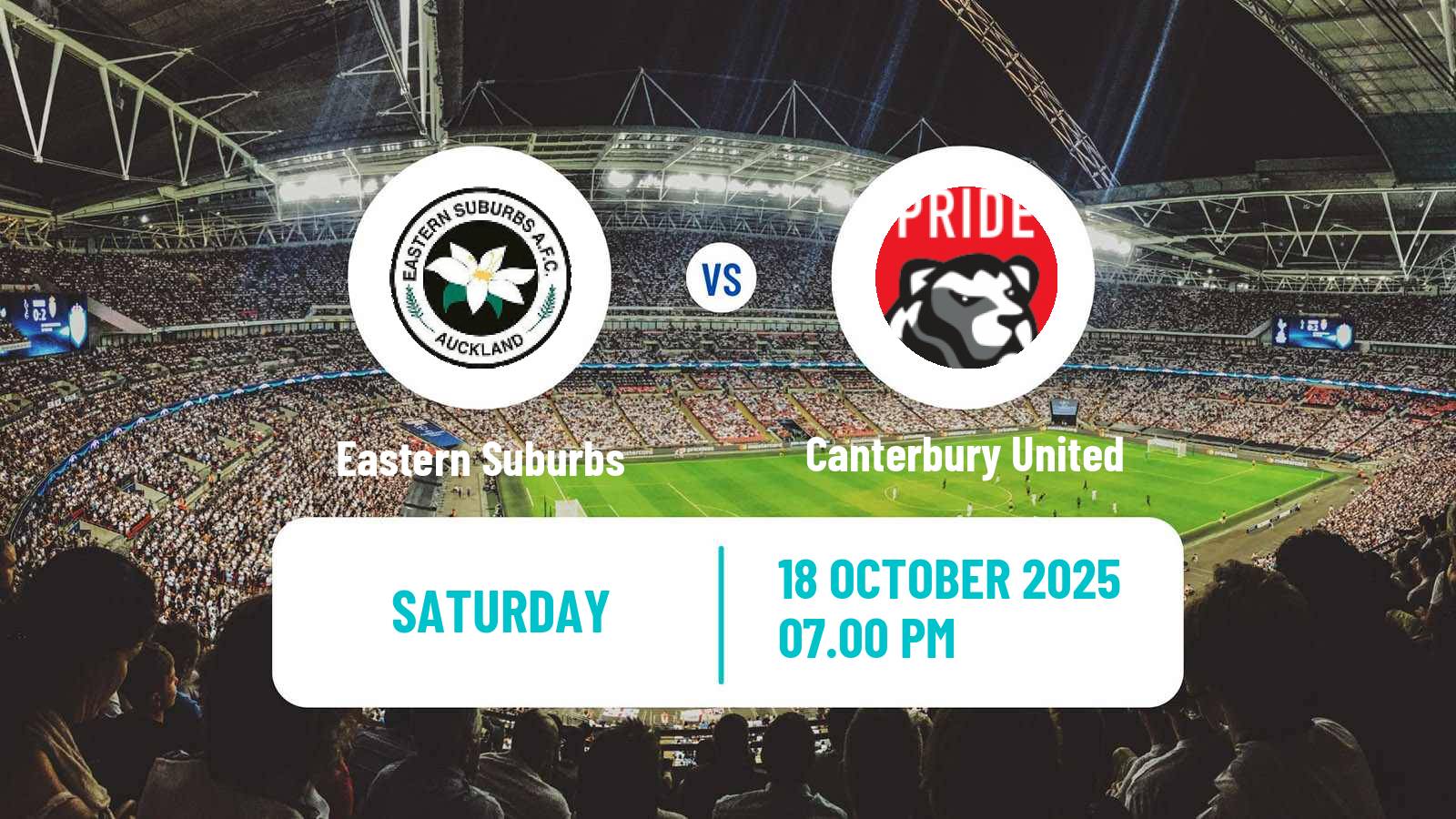Football New Zealand National League Women Eastern Suburbs - Canterbury United