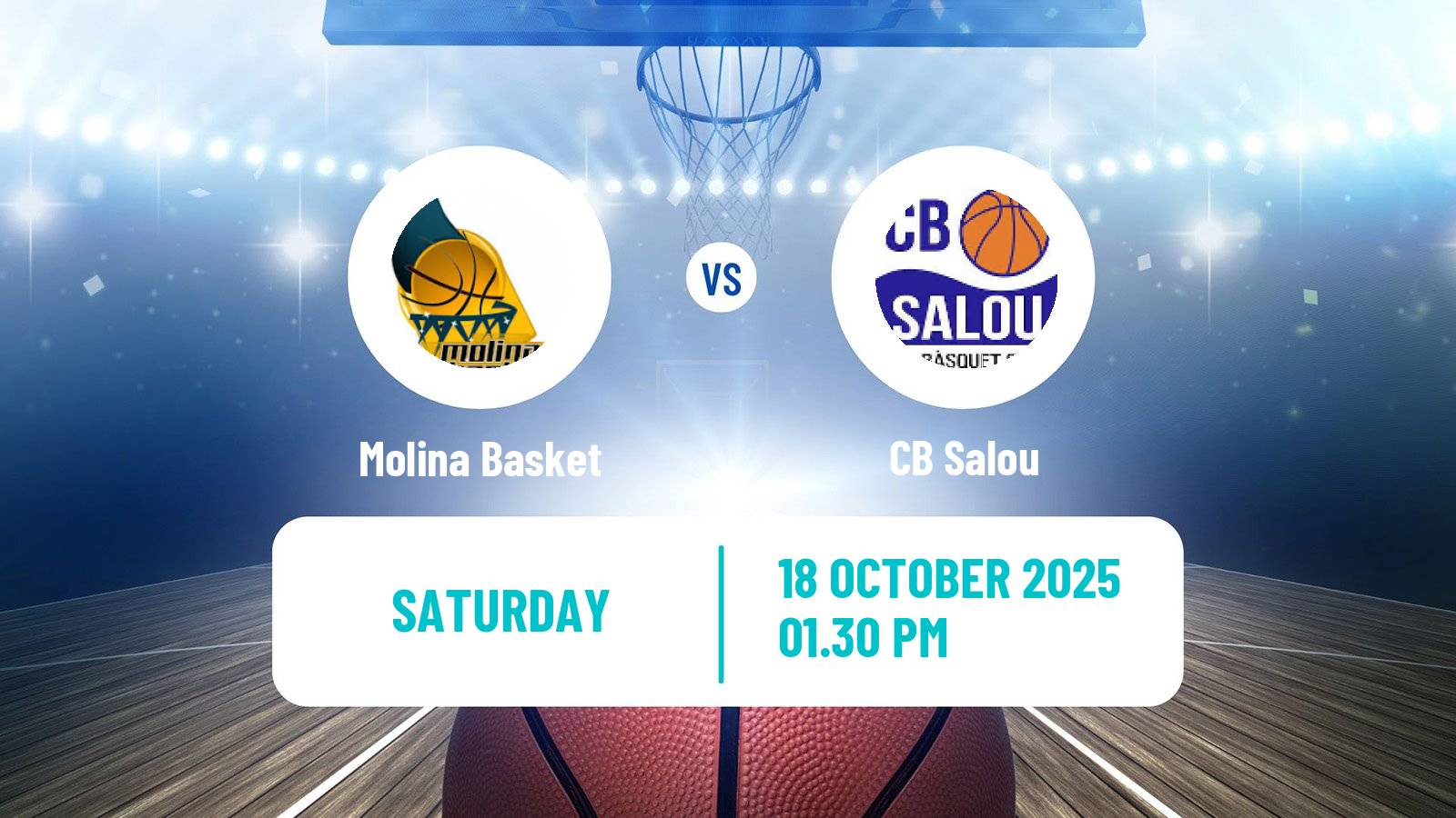 Basketball Spanish LEB Plata Molina Basket - Salou