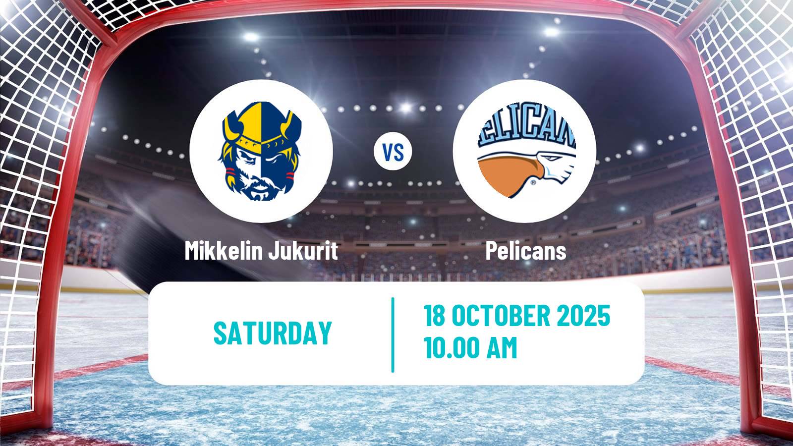 Hockey Finnish SM-liiga Mikkelin Jukurit - Pelicans