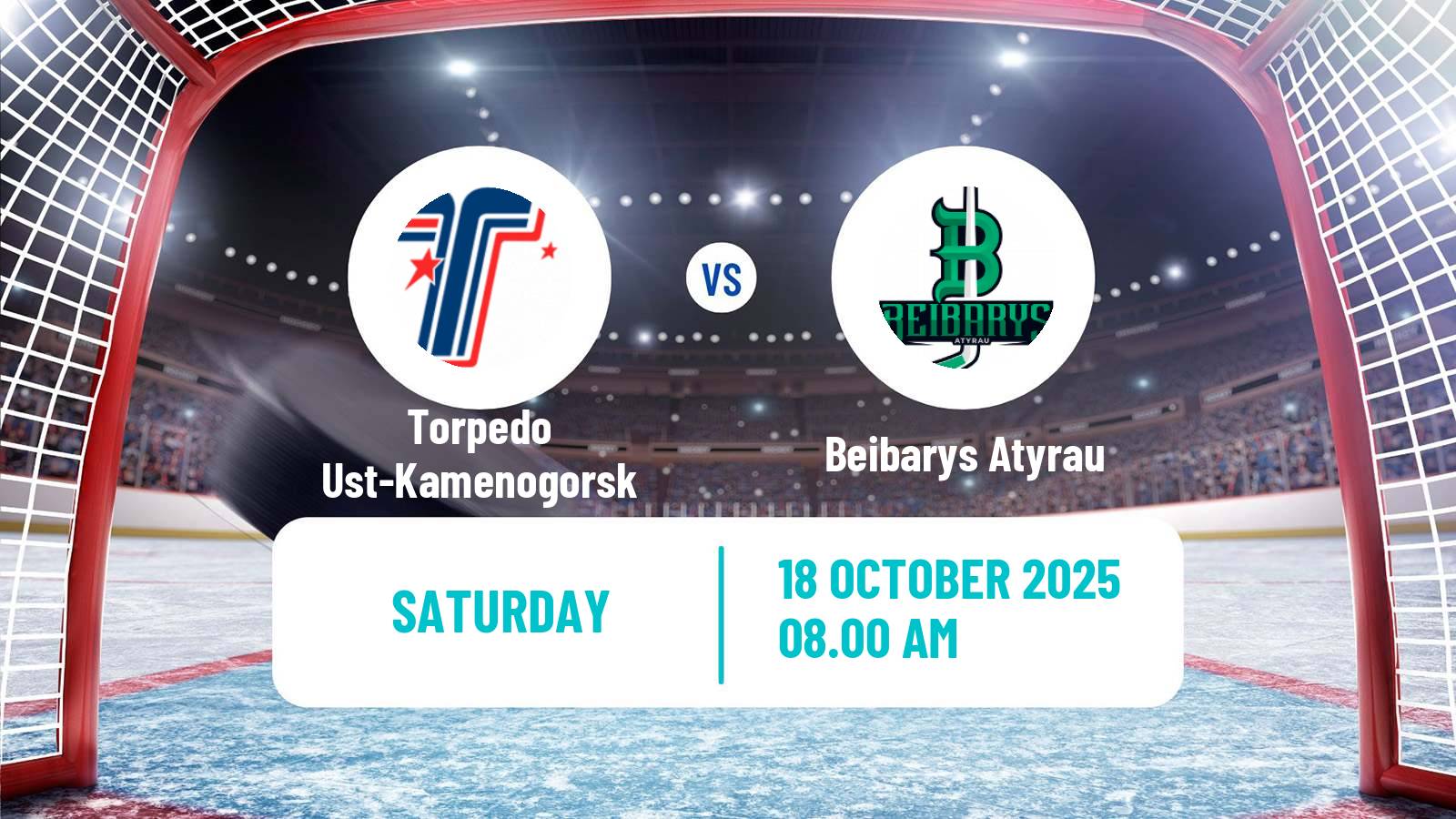 Hockey Kazakh Ice Hockey Championship Torpedo Ust-Kamenogorsk - Beibarys Atyrau