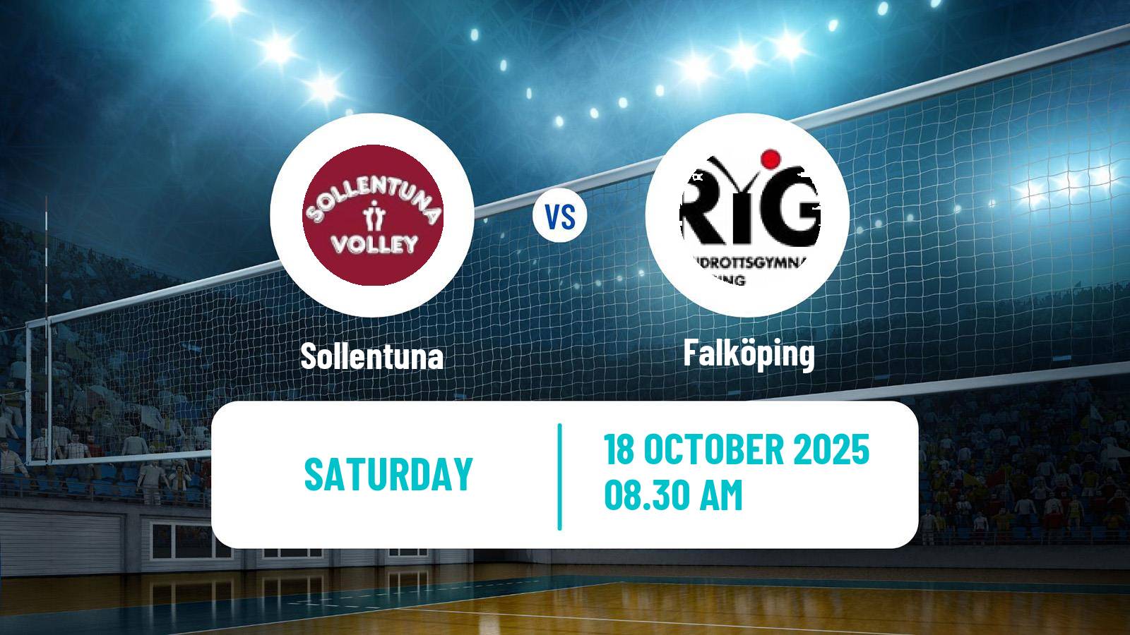 Volleyball Swedish Elitserien Volleyball Women Sollentuna - Falköping