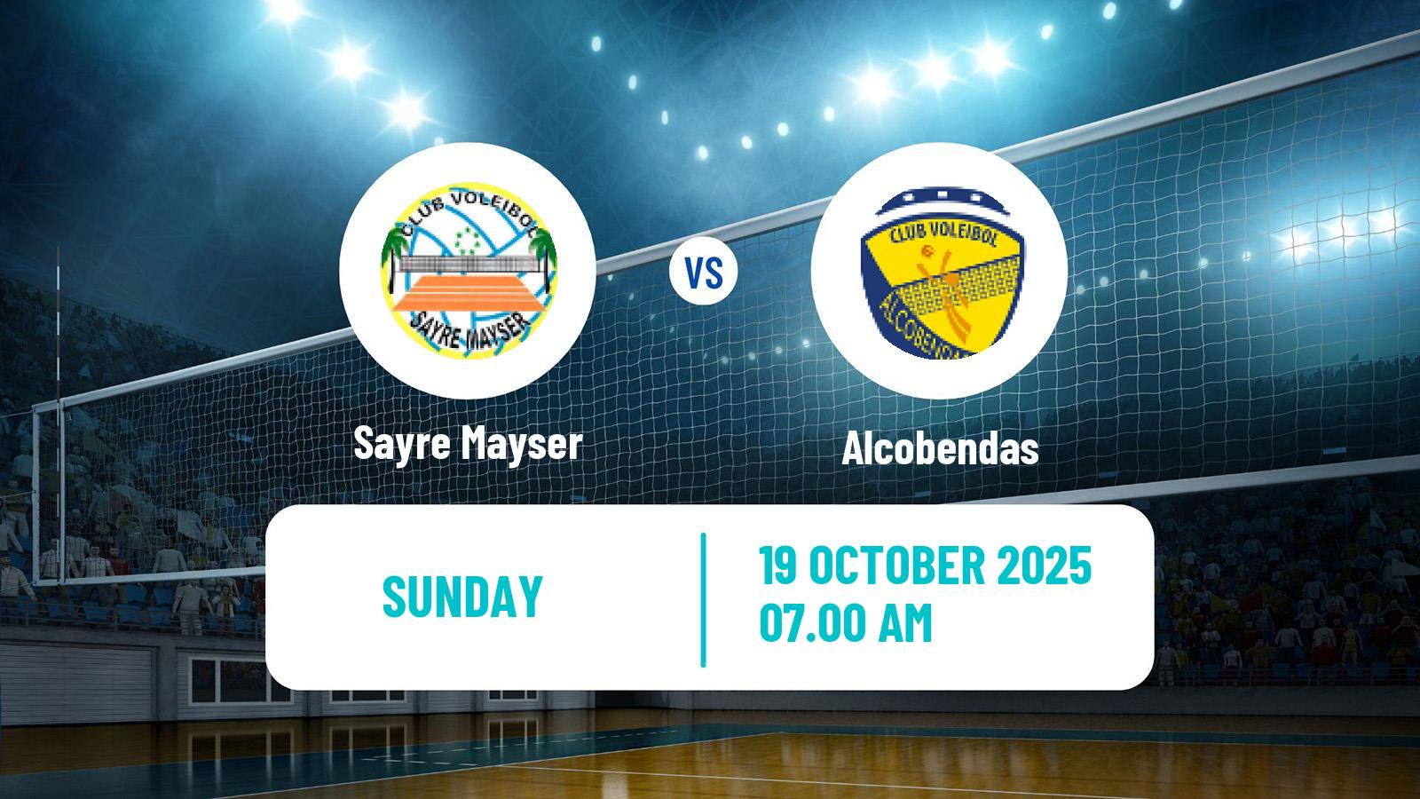 Volleyball Spanish SuperLiga Volleyball Women Sayre Mayser - Alcobendas