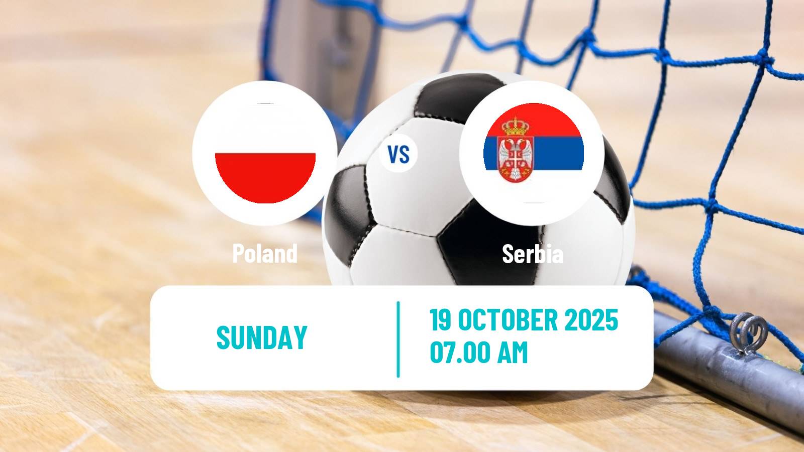 Futsal Friendly International Futsal Poland - Serbia