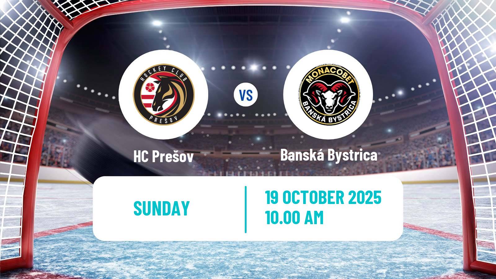 Hockey Slovak Extraliga Prešov - Banská Bystrica