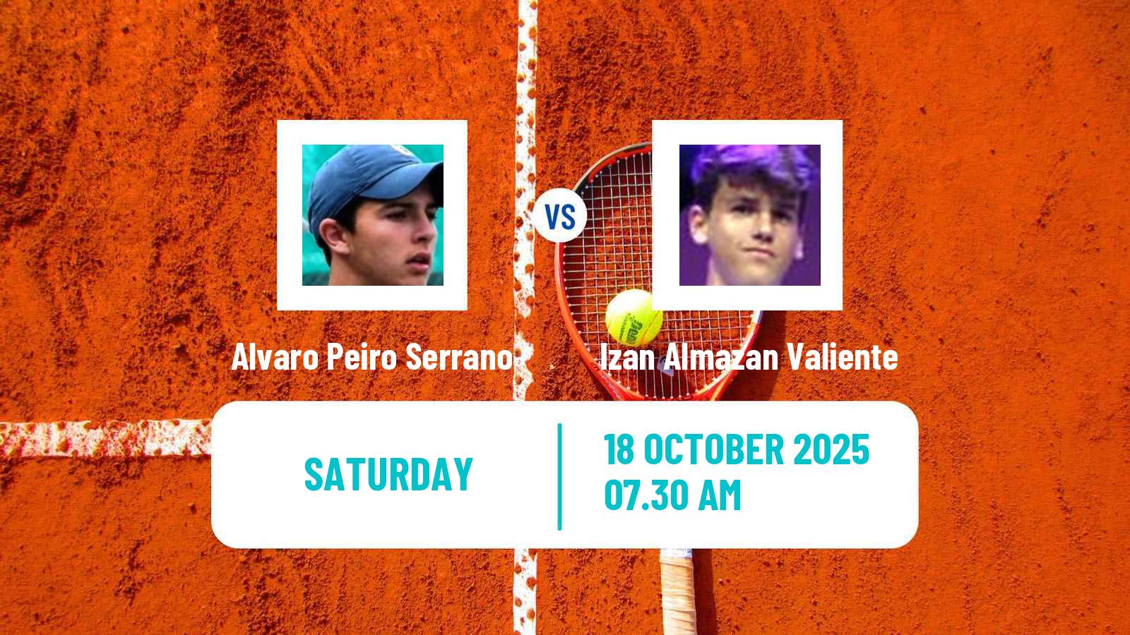 Tennis ITF M15 Castellon Men Alvaro Peiro Serrano - Izan Almazan Valiente