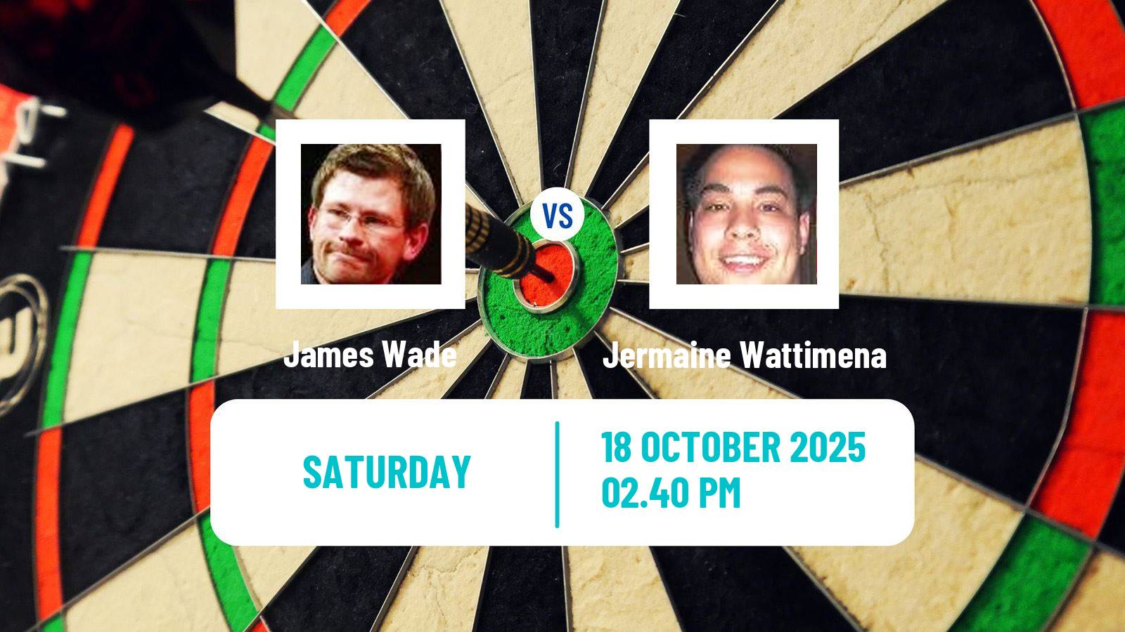 Darts European Tour 14 James Wade - Jermaine Wattimena