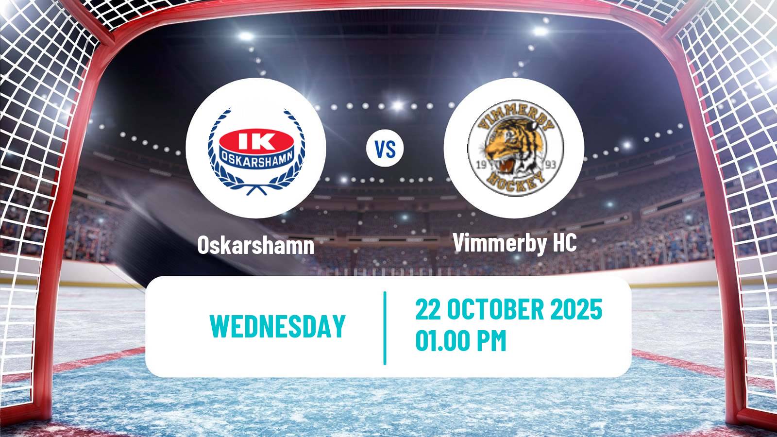 Hockey Swedish Hockey Allsvenskan Oskarshamn - Vimmerby