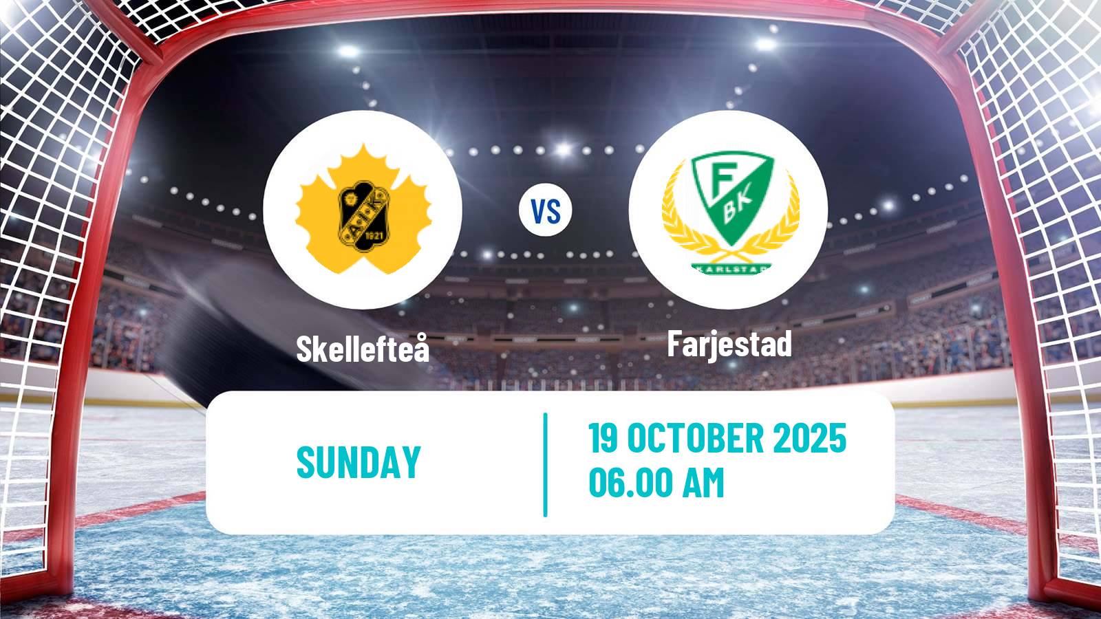 Hockey Swedish SDHL Women Skellefteå - Farjestad