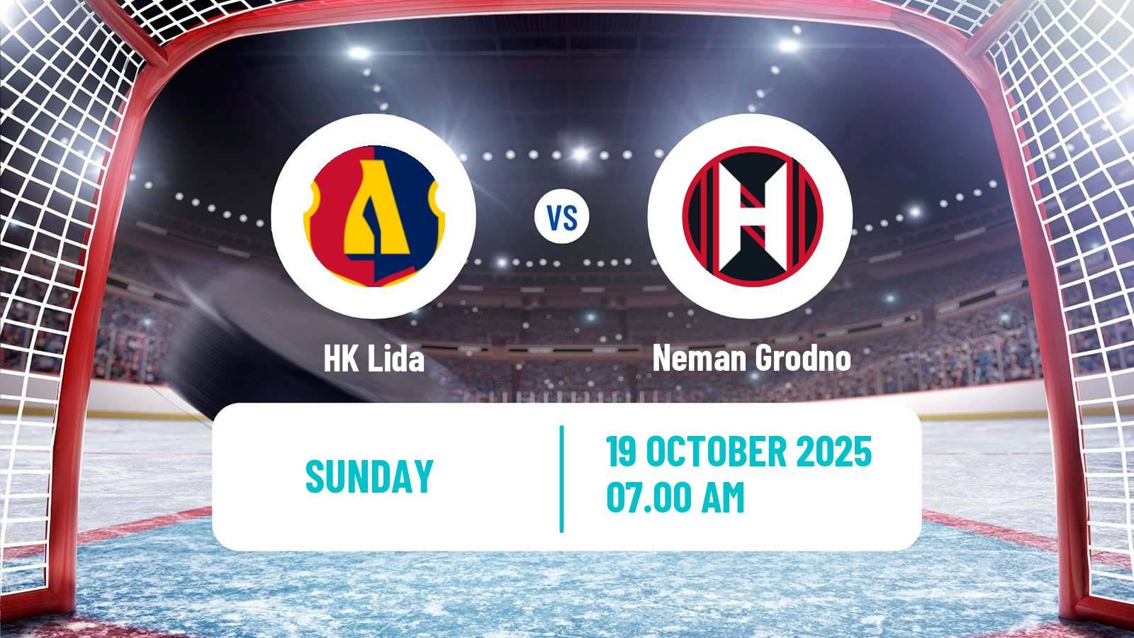 Hockey Belarusian Extraleague Lida - Neman Grodno