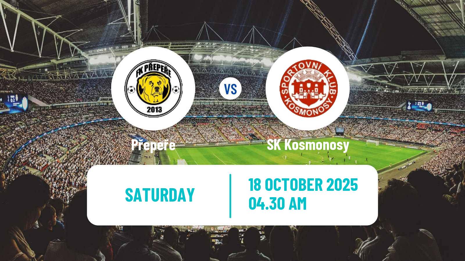 Football Czech Division C Přepeře - Kosmonosy