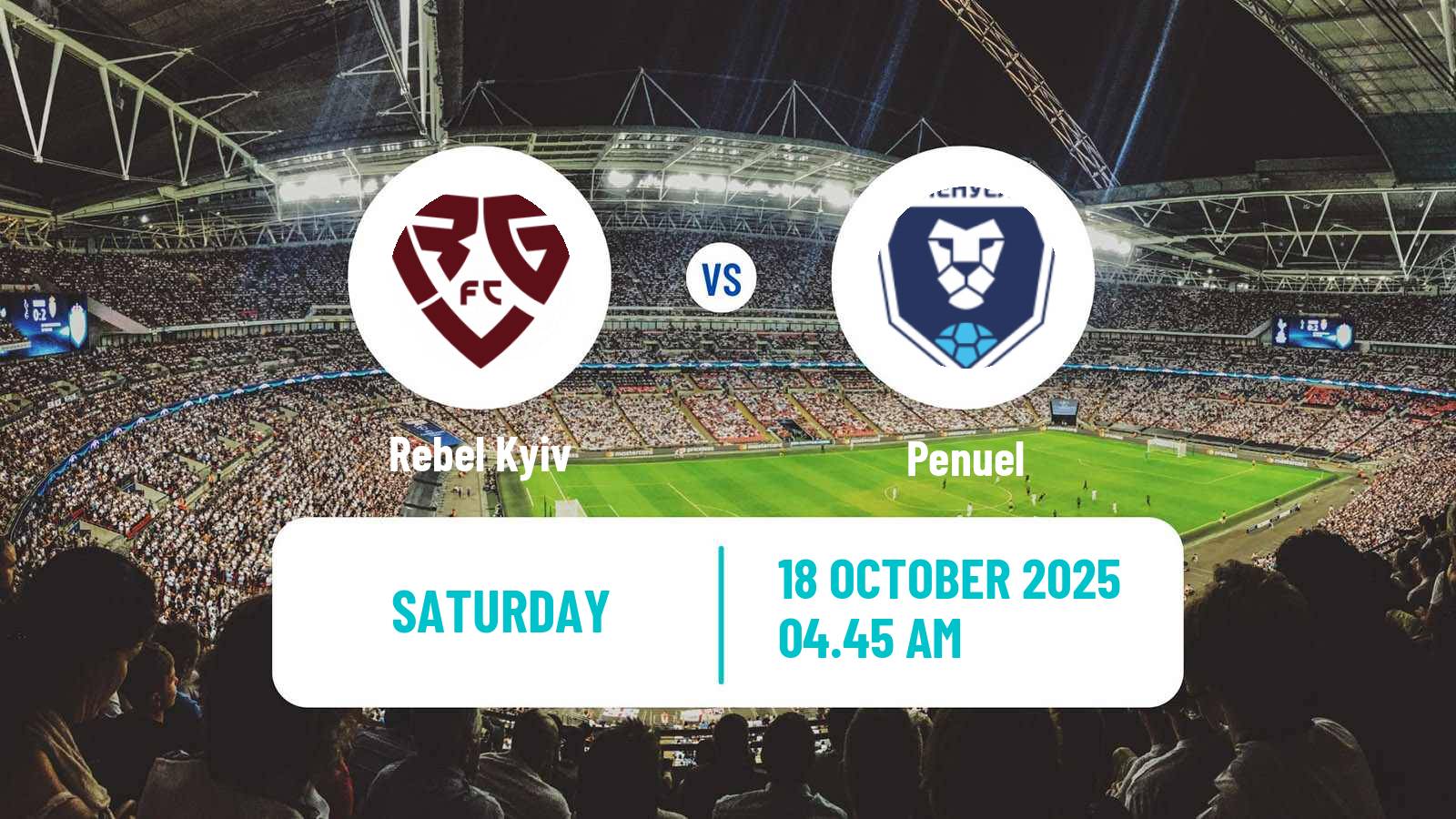 Football Ukrainian Druha Liga Rebel Kyiv - Penuel