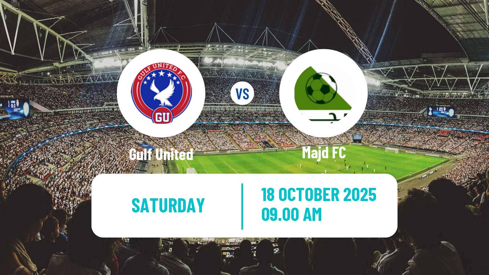Football UAE Division 1 Gulf United - Majd
