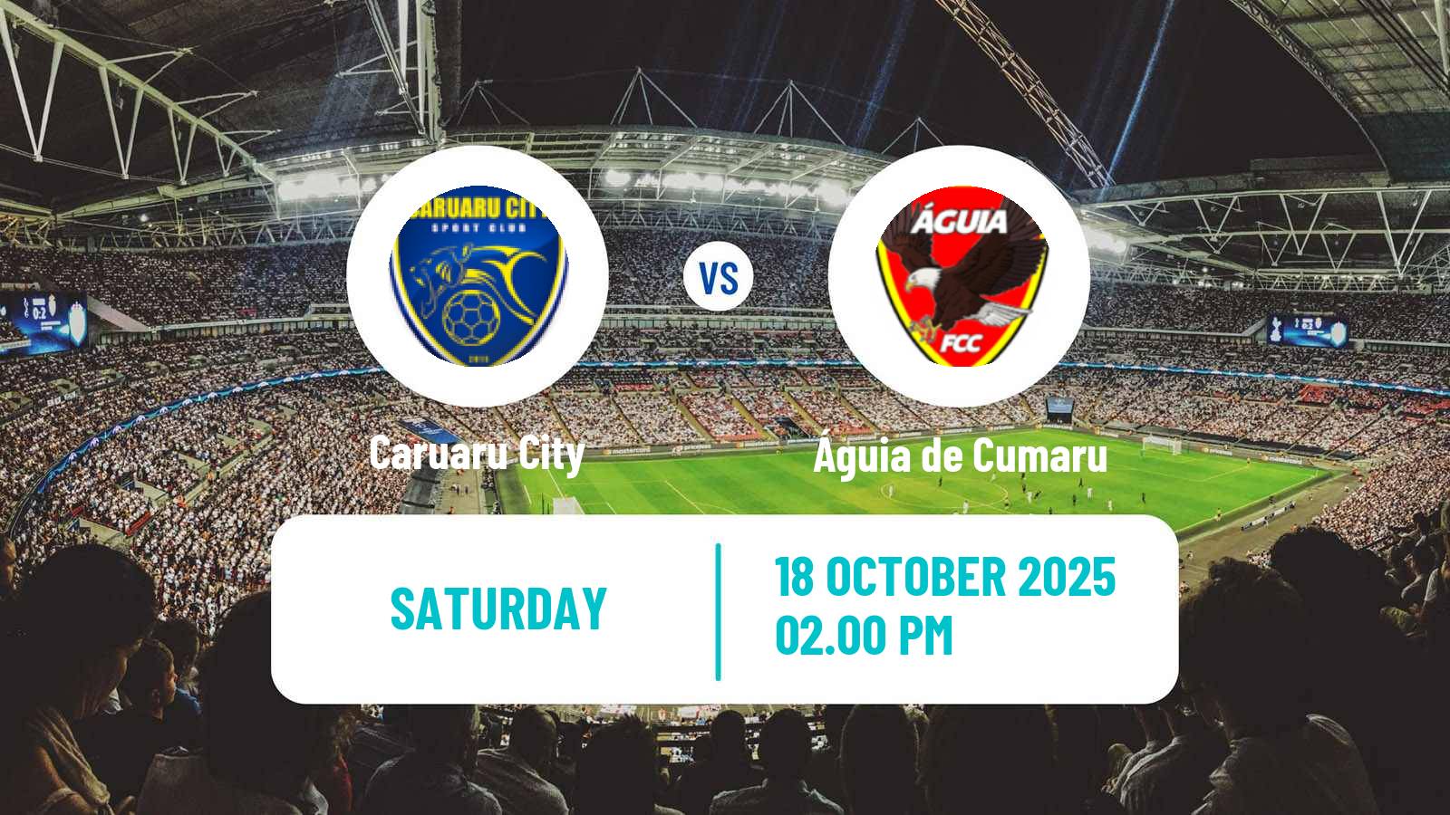 Football Brazilian Pernambucano 2 Caruaru City - Águia de Cumaru