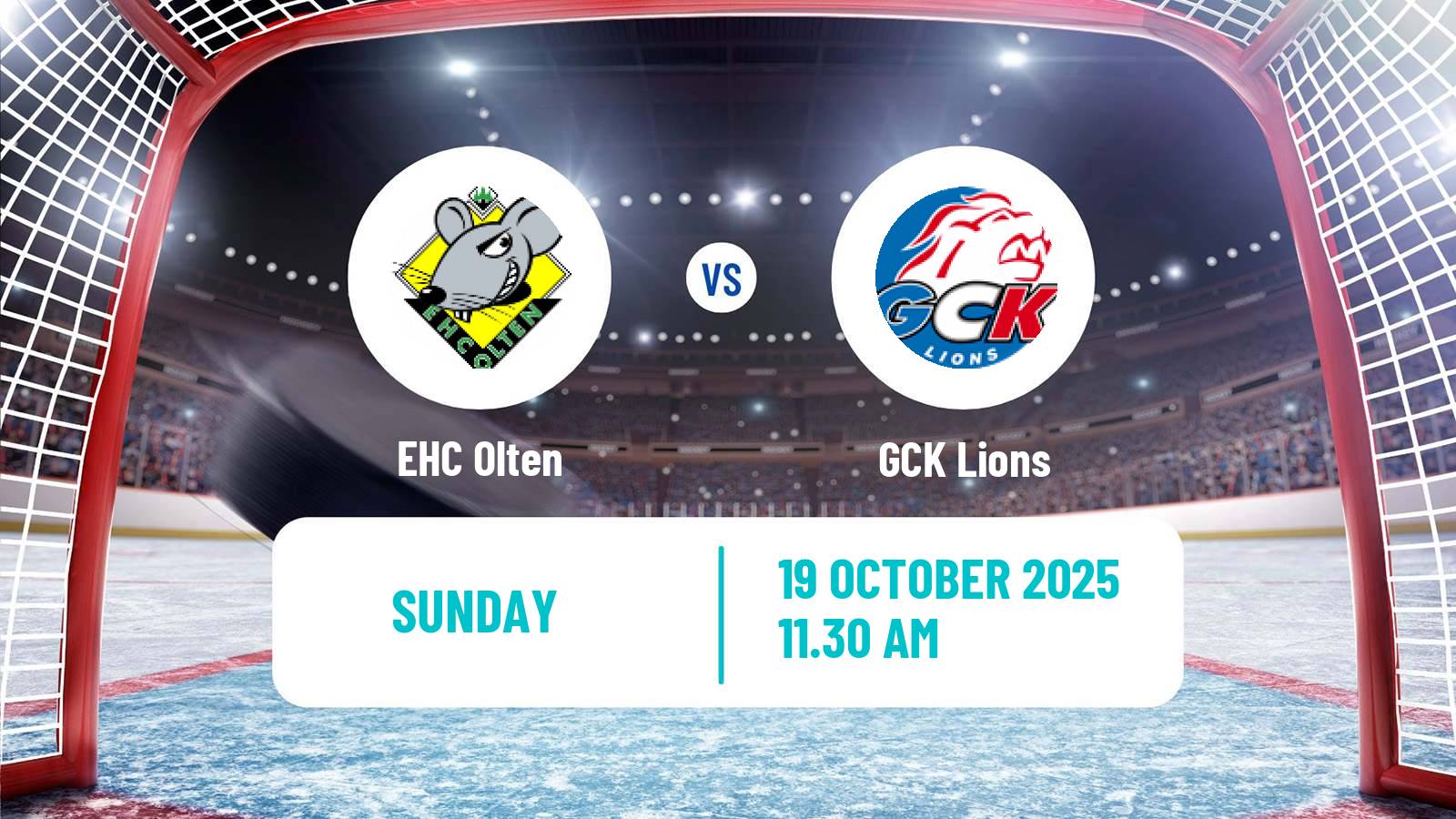 Hockey Swiss League Hockey Olten - GCK Lions
