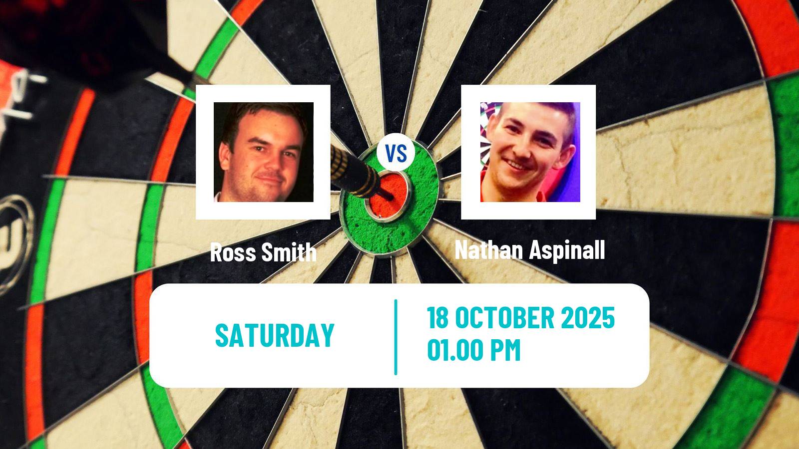 Darts European Tour 14 Ross Smith - Nathan Aspinall