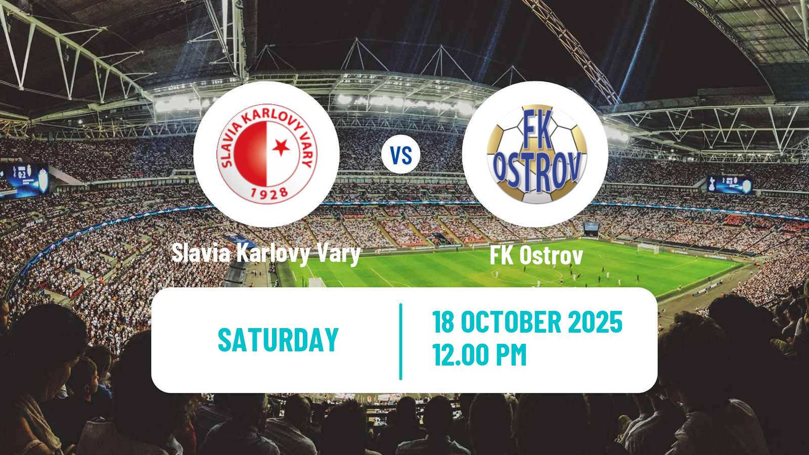 Football Czech Division B Slavia Karlovy Vary - Ostrov