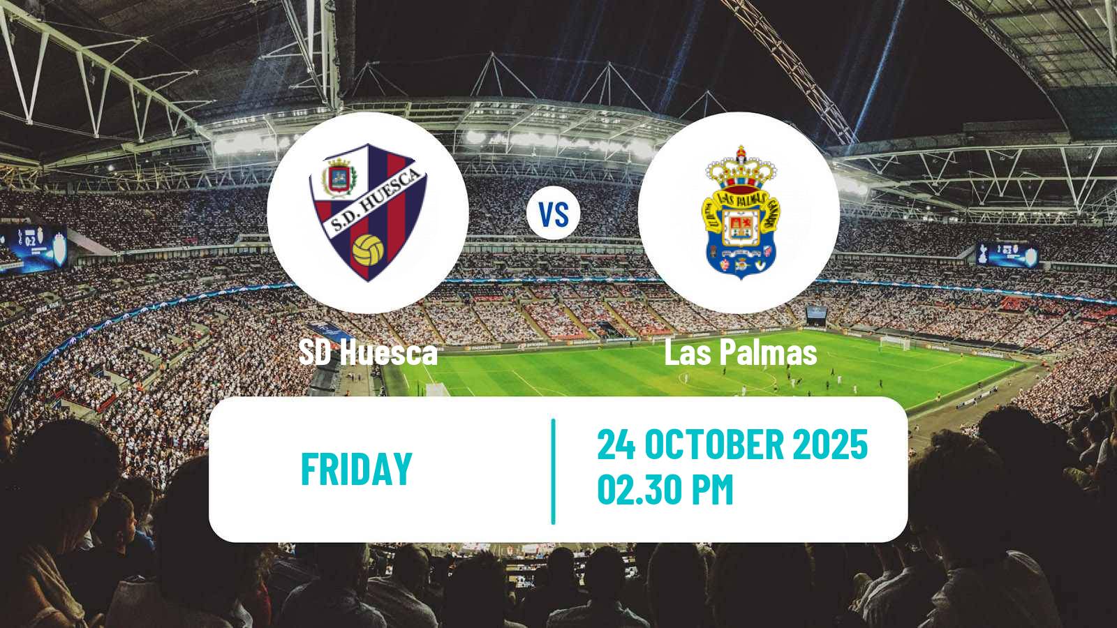 Football Spanish LaLiga2 Huesca - Las Palmas