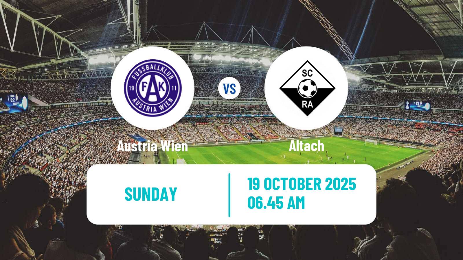 Football Austrian Bundesliga Women Austria Wien - Altach