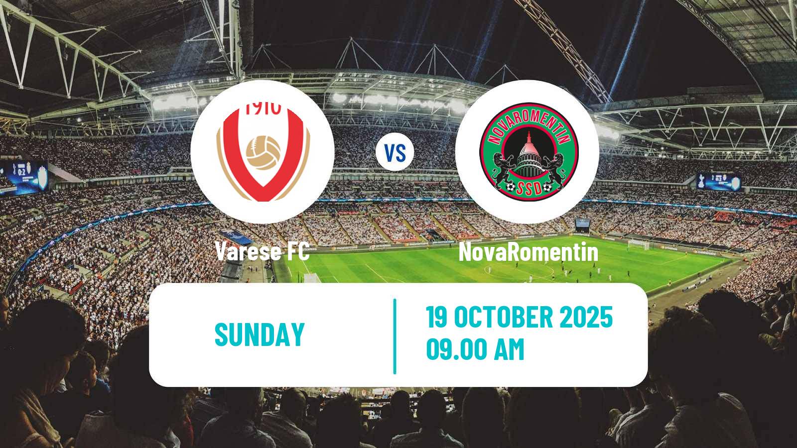 Football Italian Serie D - Group A Varese - NovaRomentin