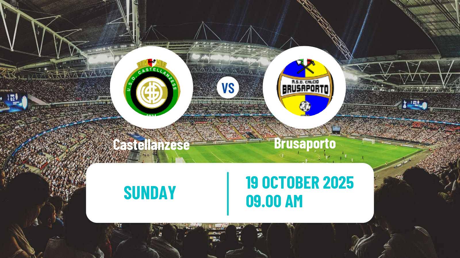 Football Italian Serie D - Group B Castellanzese - Brusaporto