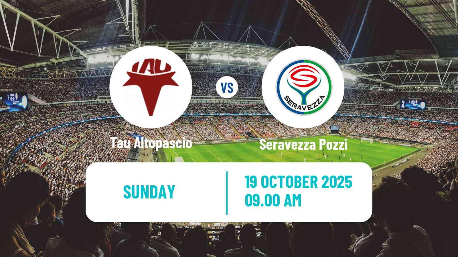 Football Italian Serie D - Group E Tau Altopascio - Seravezza Pozzi
