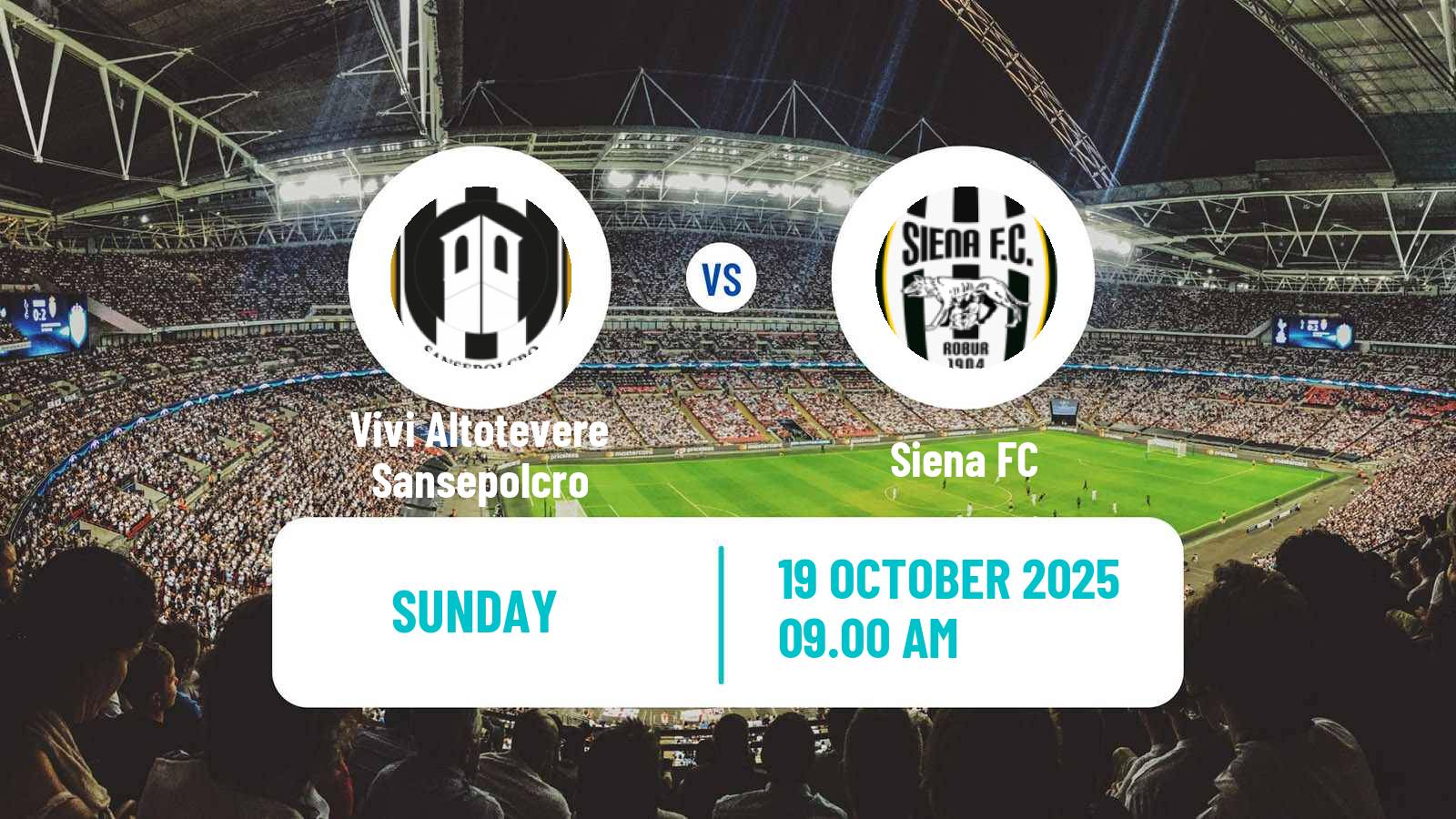 Football Italian Serie D - Group E Vivi Altotevere Sansepolcro - Siena