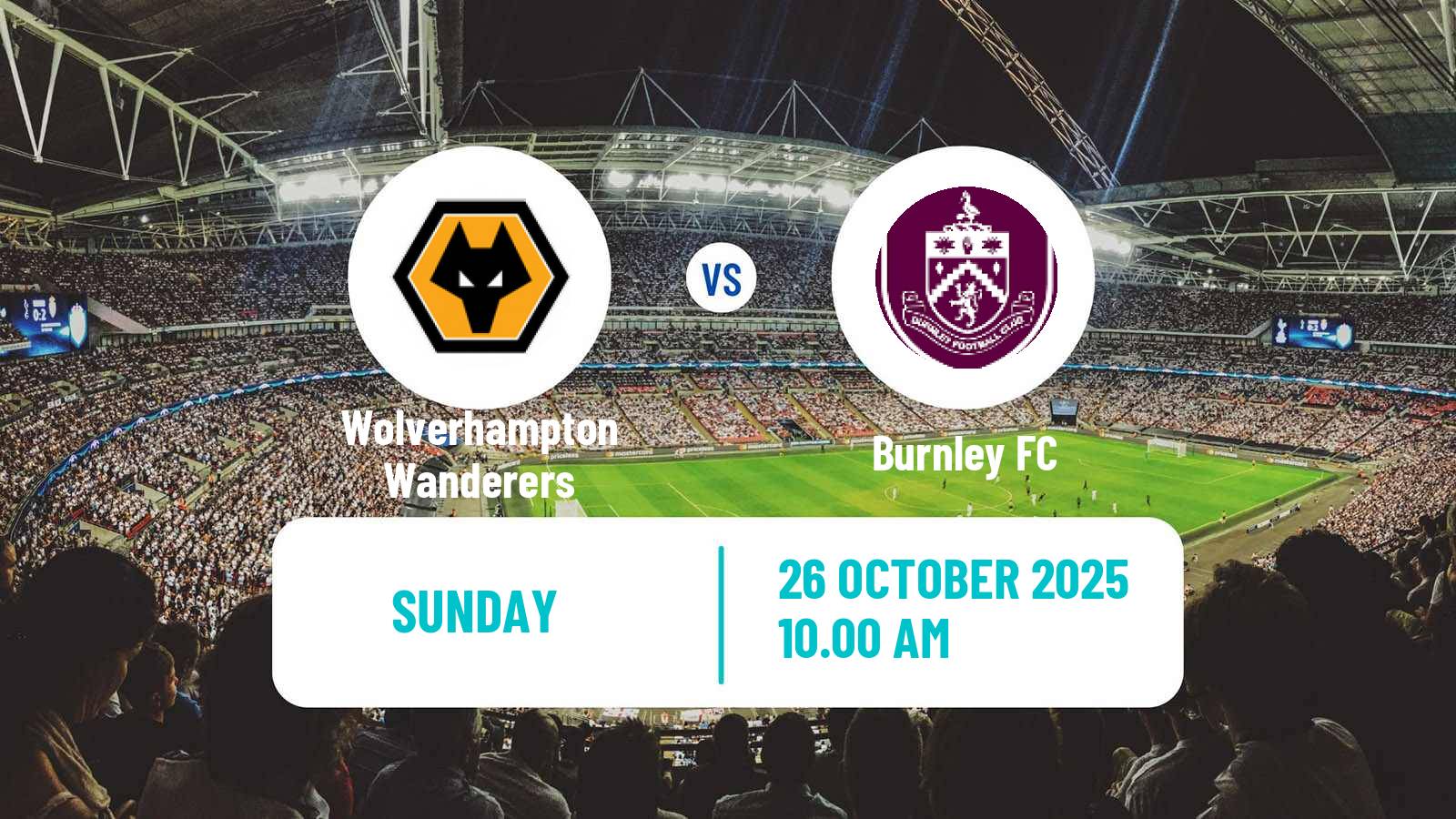 Football English Premier League Wolverhampton Wanderers - Burnley