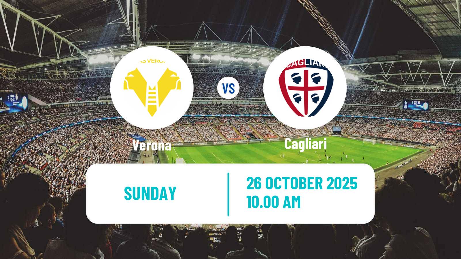 Football Italian Serie A Verona - Cagliari