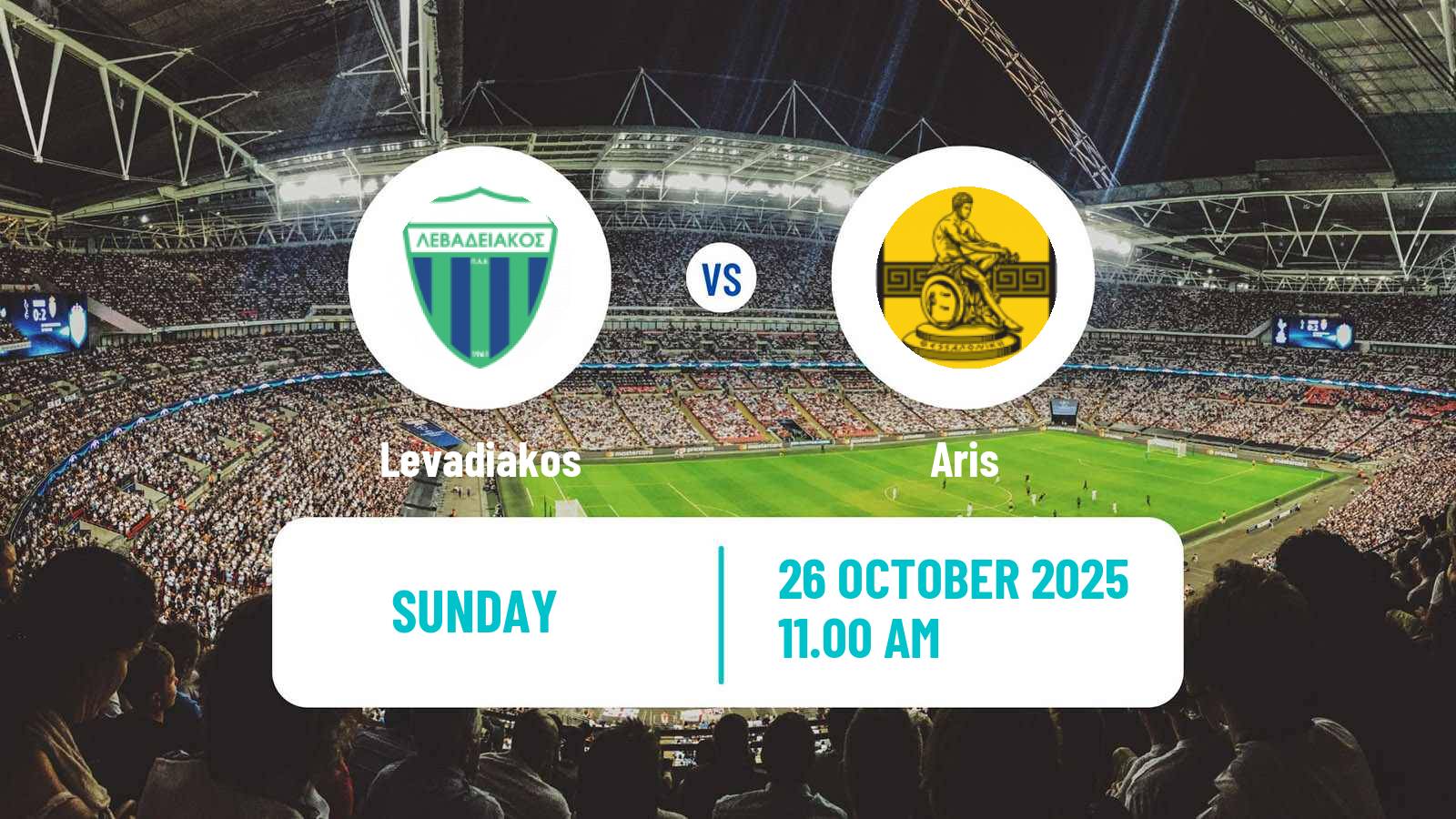 Football Greek Super League Levadiakos - Aris