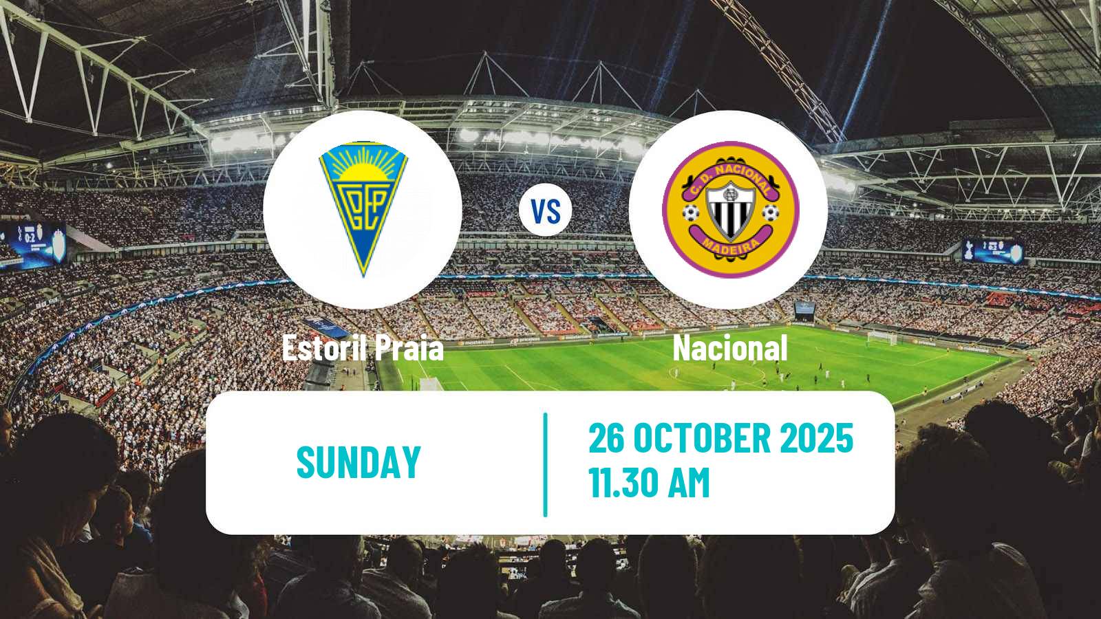 Football Liga Portugal Estoril Praia - Nacional
