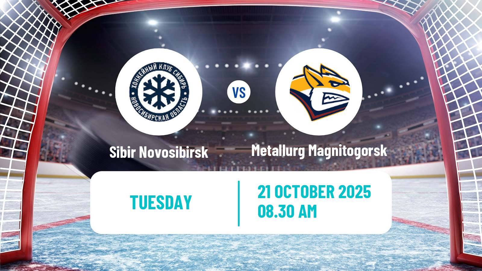 Hockey KHL Sibir Novosibirsk - Metallurg Magnitogorsk