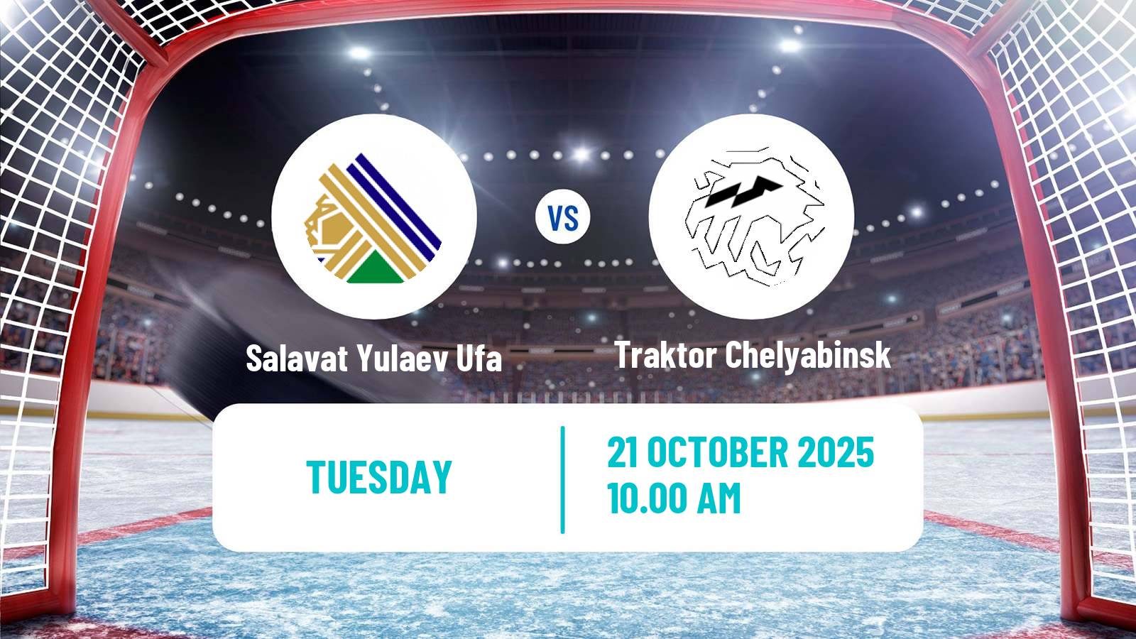 Hockey KHL Salavat Yulaev Ufa - Traktor Chelyabinsk