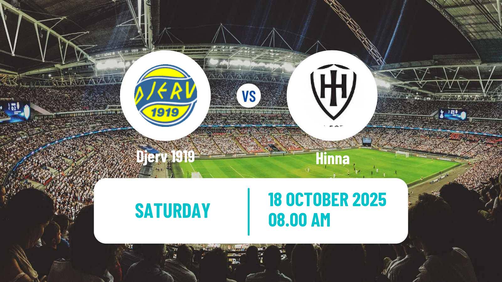 Football Norwegian Division 3 - Group 5 Djerv 1919 - Hinna